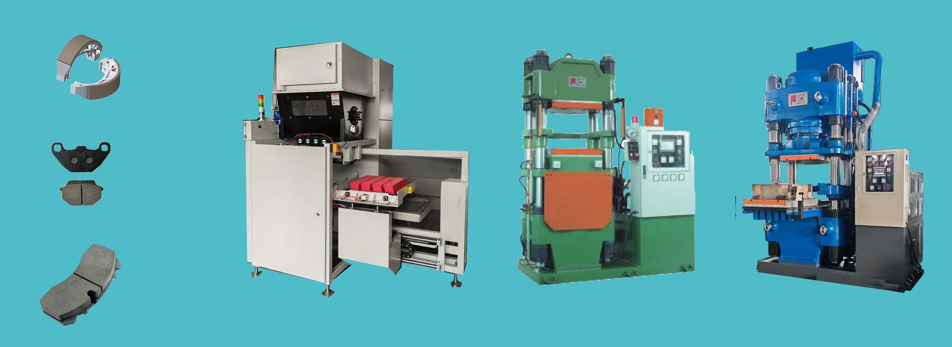 Press Machine for brake pads / brake shoes